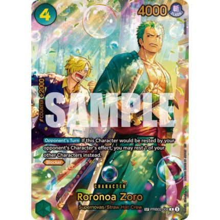 Roronoa Zoro PRB02-006 | One Piece Card Game PRB02