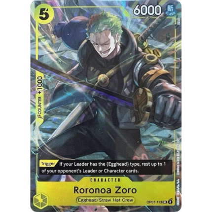 Roronoa Zoro OP07-113 V.2 – One Piece Card Game OP07