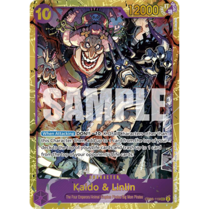 Kaido & Linlin OP08-119 V.1 – One Piece Card Game OP08