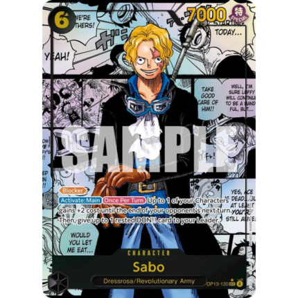 Sabo OP13-120 V.4 | One Piece Card Game OP13