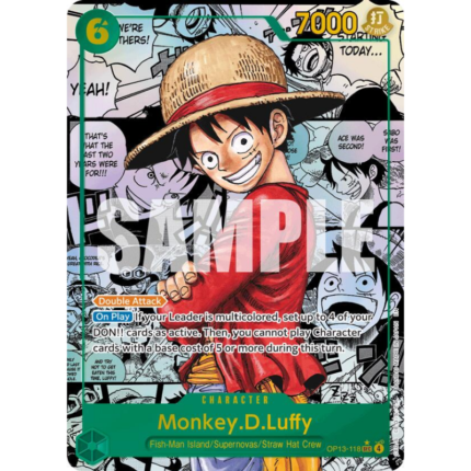 Monkey.D.Luffy OP13-118 V.4 | One Piece Card Game OP13