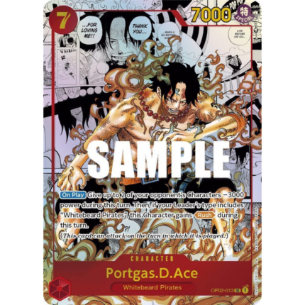 Portgas.D.Ace OP02-013 | One Piece Card Game OP02