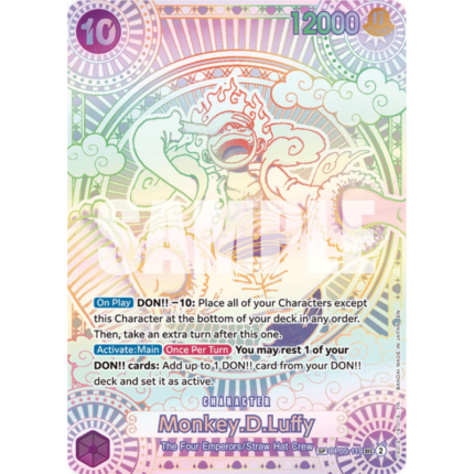 Monkey.D.Luffy OP05-119 V.1 | One Piece Card Game OP05
