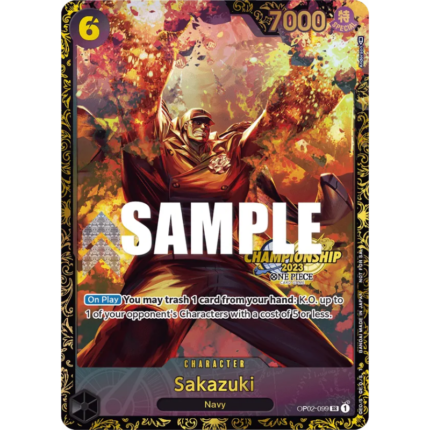 Sakazuki OP02-099 | One Piece Card Game OP02