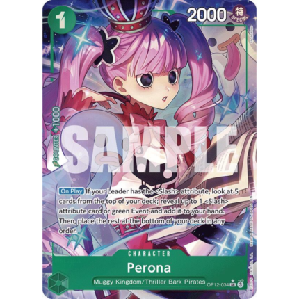 Perona OP12-034 V.2 – One Piece Card Game OP12