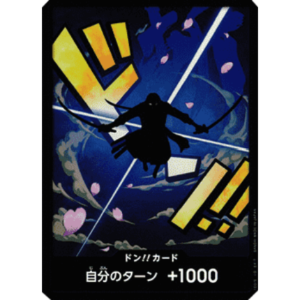 Don!! PRB Zoro V.1 | One Piece Card Game PRB01